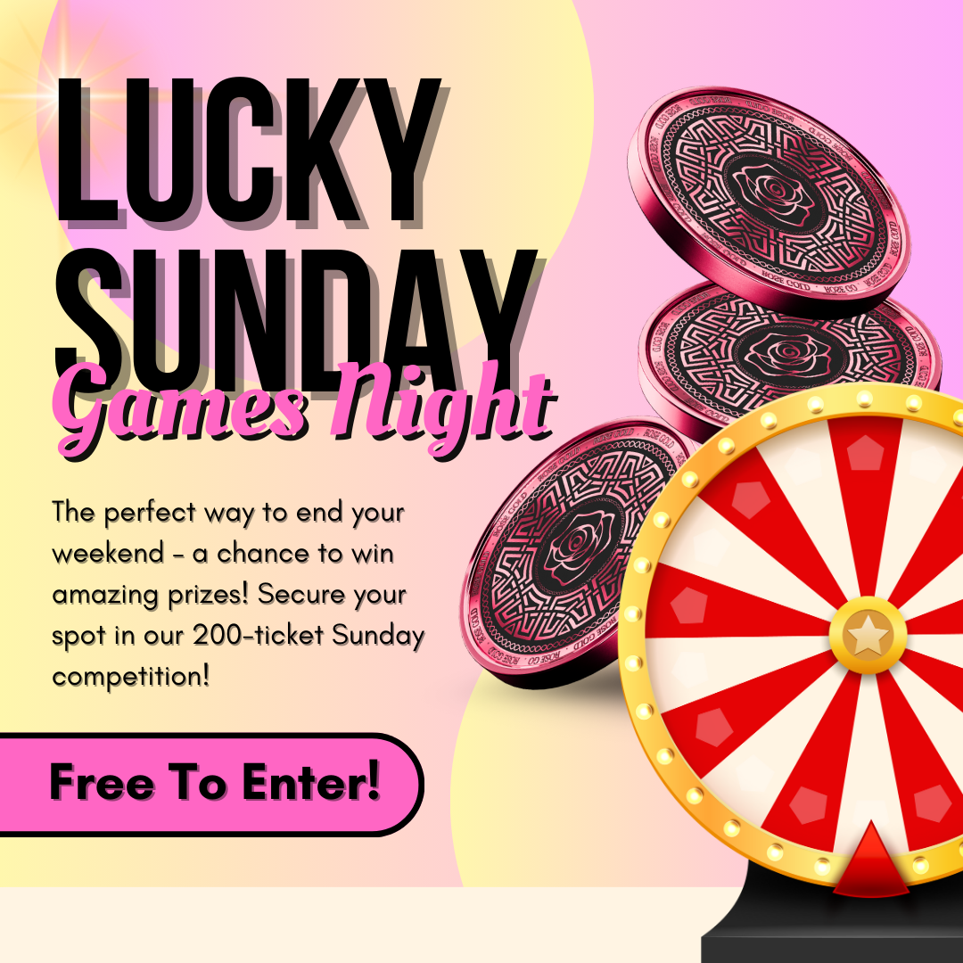 Lucky Sunday Draw - 8th June