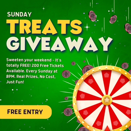 Sunday Treats Giveaway - 21st September