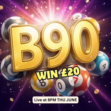 Thurs 26th June - BINGO 90 Game