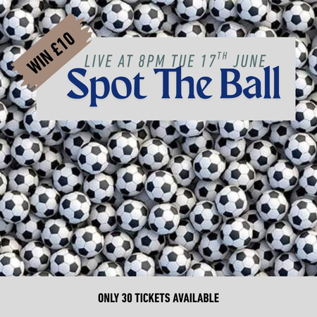 Tues 17th June - Spot The Ball!