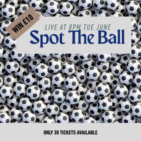 Tue 24th June - Spot The Ball!